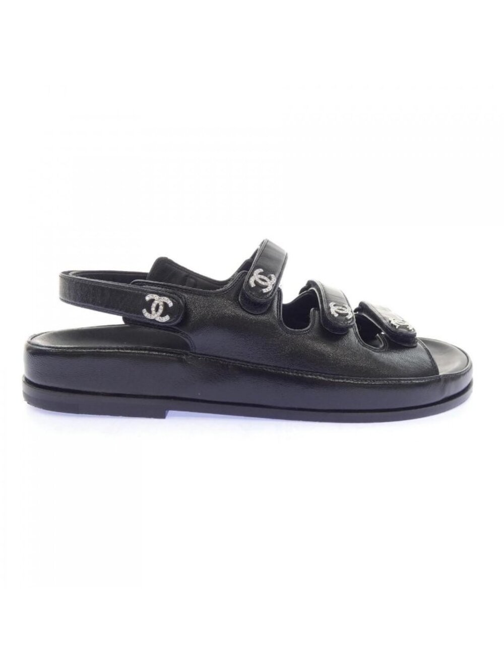 Chanel Sandals Black